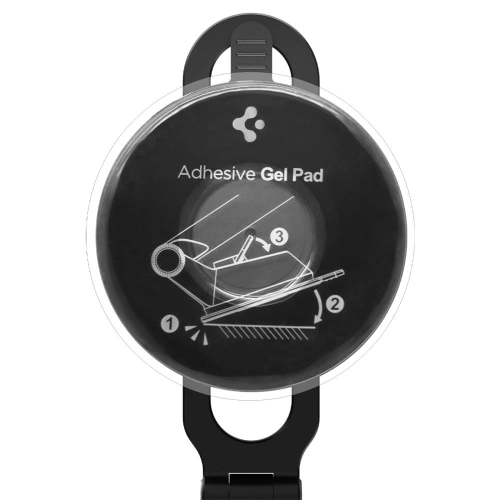 Uchwyt samochodowy z ładowarką bezprzewodową Spigen ITM35W OneTap Pro 3 Magnetic MagSafe Dashboard Car Mount Wireless Charger Black