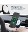 Hurtownia GSM - Uchwyt auto cu încărcător wireless Spigen ITM35W OneTap Pro 3 Magnetic MagSafe Suport Auto Încărcător Wireless Negru - SPN2856 - {ean13} - Hurt