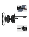 Hurtownia GSM - Autós tartó vezeték nélküli töltővel Tech-Protect MM15W-V3 Magnetic MagSafe szellőző autós töltő 15W Fekete - THP1916 - {ean13} - Hurt