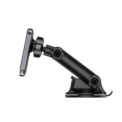 Uchwyt samochodowy z ładowarką bezprzewodową Tech-Protect MM15W-V2 Magnetic MagSafe Dashboard Car Mount Wireless Charger 15W Black