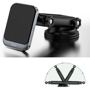 Hurtownia GSM - Upevnění do auta s bezdrátovou nabíječkou Tech-Protect MM15W-V2 Magnetic MagSafe palubní držák do auta bezdrátová nabíječka 15W černá - THP1917 - {ean13} - Hurt