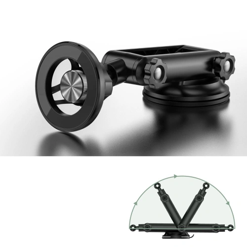 Uchwyt samochodowy Tech-Protect N54 Magnetic MagSafe Dashboard Car Mount Black