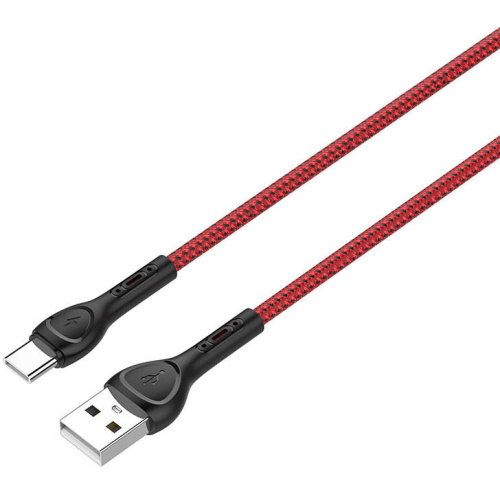 Hurtownia LDNIO - 5905316143531 - LDN322 - Kabel LDNIO LS482 USB-A/USB-C 2m (czerwony) - B2B homescreen