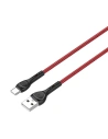 Kabel LDNIO LS482 USB-A/USB-C 2m (czerwony)