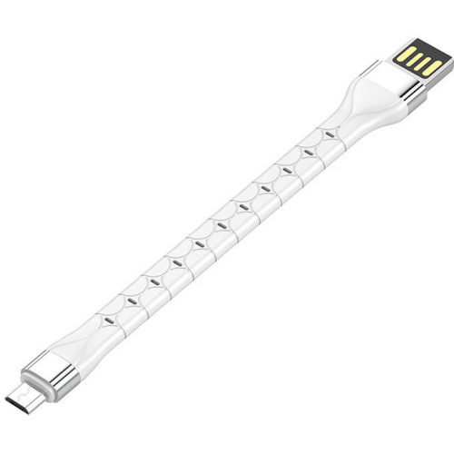 LDNIO Distributor - 5905316143555 - LDN324 - LDNIO LS50 USB-A/microUSB Cable 0,15m (white) - B2B homescreen