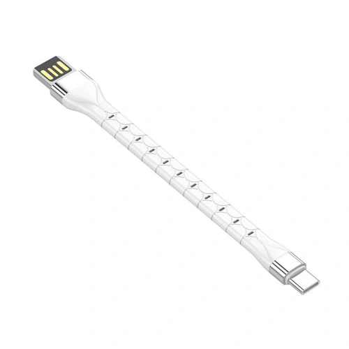 Kabel LDNIO LS50 USB-A/USB-C 0,15m (biały)