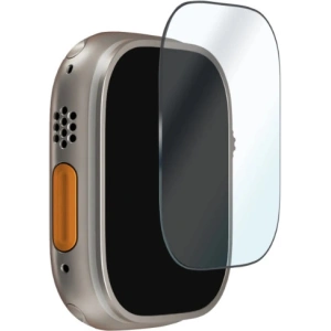 Hurtownia GSM - Gehärtetes Glas PURO Full Edge Tempered Glass Apple Watch Ultra 49mm (schwarz Rahmen) - PUR691 - {ean13} - Hurt