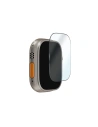 Sklo tvrzené PURO Full Edge Tempered Glass Apple Watch Ultra 49mm (černý rám)
