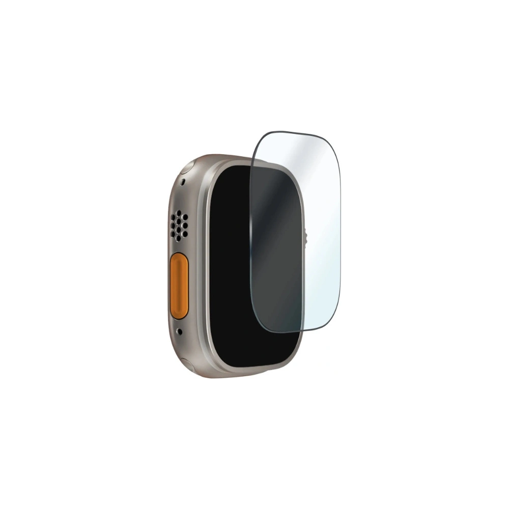 Hurtownia GSM - Sklo tvrzené PURO Full Edge Tempered Glass Apple Watch Ultra 49mm (černý rám) - PUR691 - {ean13} - Hurt