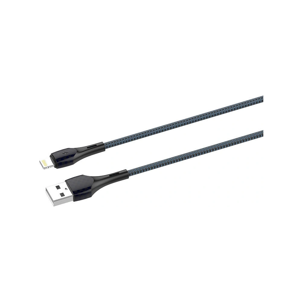 Hurtownia GSM - Cablul LDNIO LS522 USB-A/Lightning 2m (gri-albastru) - LDN329 - {ean13} - Hurt