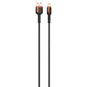 Hurtownia GSM - Kabel LDNIO LS531 USB-A/Lightning, 1m (szaro-pomarańczowy) - LDN331 - {ean13} - Hurt