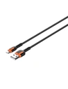 Kabel LDNIO LS531 USB-A/microUSB 1m (szaro-pomarańczowy)