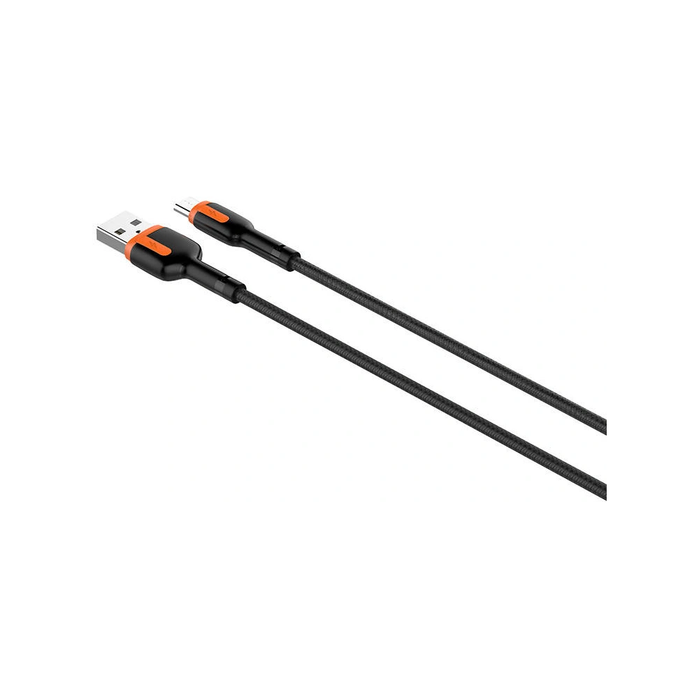Hurtownia GSM - Kábel LDNIO LS531 USB-A/microUSB 1m (szürke-narancs) - LDN332 - {ean13} - Hurt