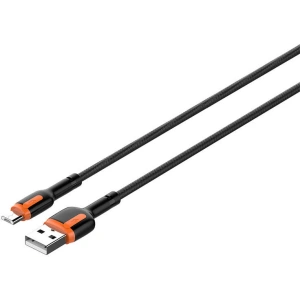 Hurtownia GSM - Kabel LDNIO LS532 USB-A/microUSB 2m (szaro-pomarańczowy) - LDN336 - {ean13} - Hurt