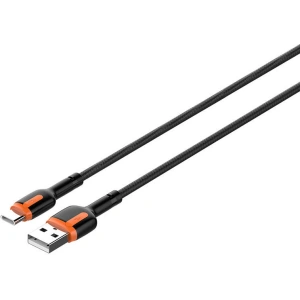 Kabel LDNIO LS532 USB-A/USB-C, 2m (šedo-oranžový)