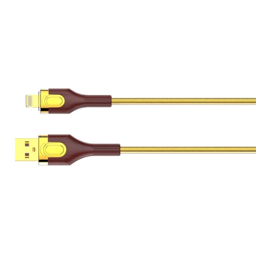 Kabel LDNIO LS681 USB-A/Lightning, 1m, 30W (złoty)