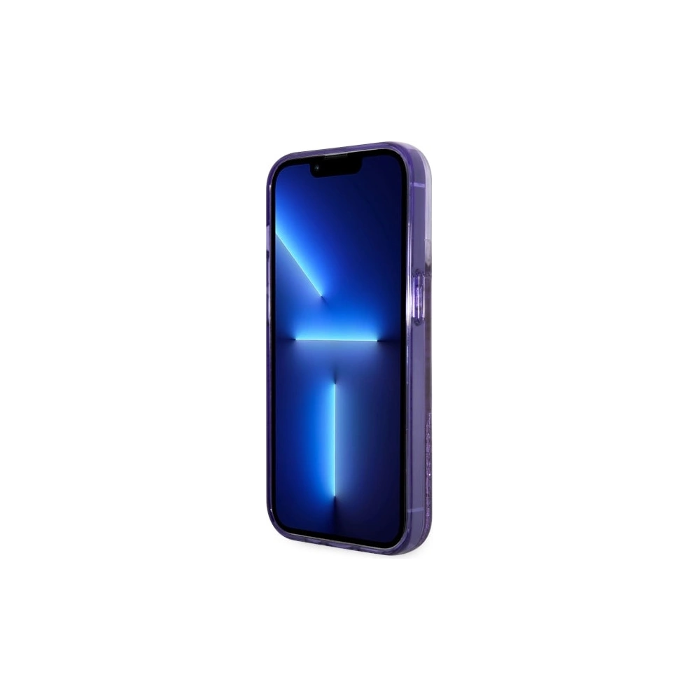 Hurtownia GSM - Etui Guess GUHCP14LLC4PSGU Apple iPhone 14 Pro purpuriu/purple hardcase Liquid Glitter 4G Translucent - GUE2451 - {ean13} - Hurt