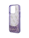 Wholesale Guess GUHCP14LLC4PSGU Apple iPhone 14 Pro purple hardcase Liquid Glitter 4G Transculent - GUE2451 - {ean13} - Hurt
