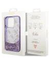 Wholesale Guess GUHCP14LLC4PSGU Apple iPhone 14 Pro purple hardcase Liquid Glitter 4G Transculent - GUE2451 - {ean13} - Hurt