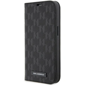 Etui Karl Lagerfeld KLBKP14LSAKLHPK Apple iPhone 14 Pro bookcase czarny/black Saffiano Monogram
