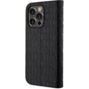 Hurtownia GSM - Etui Karl Lagerfeld KLBKP14LSAKLHPK Apple iPhone 14 Pro carte negru/black Saffiano Monogram - KLD1528 - {ean13} - Hurt