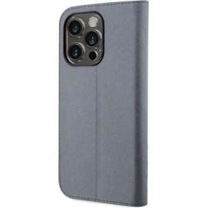 Hurtownia GSM - Etui Karl Lagerfeld KLBKP14LSANKCPG Apple iPhone 14 Pro husa carte argintie/silver Saffiano Karl & Choupette - KLD1529 - {ean13} - Hurt