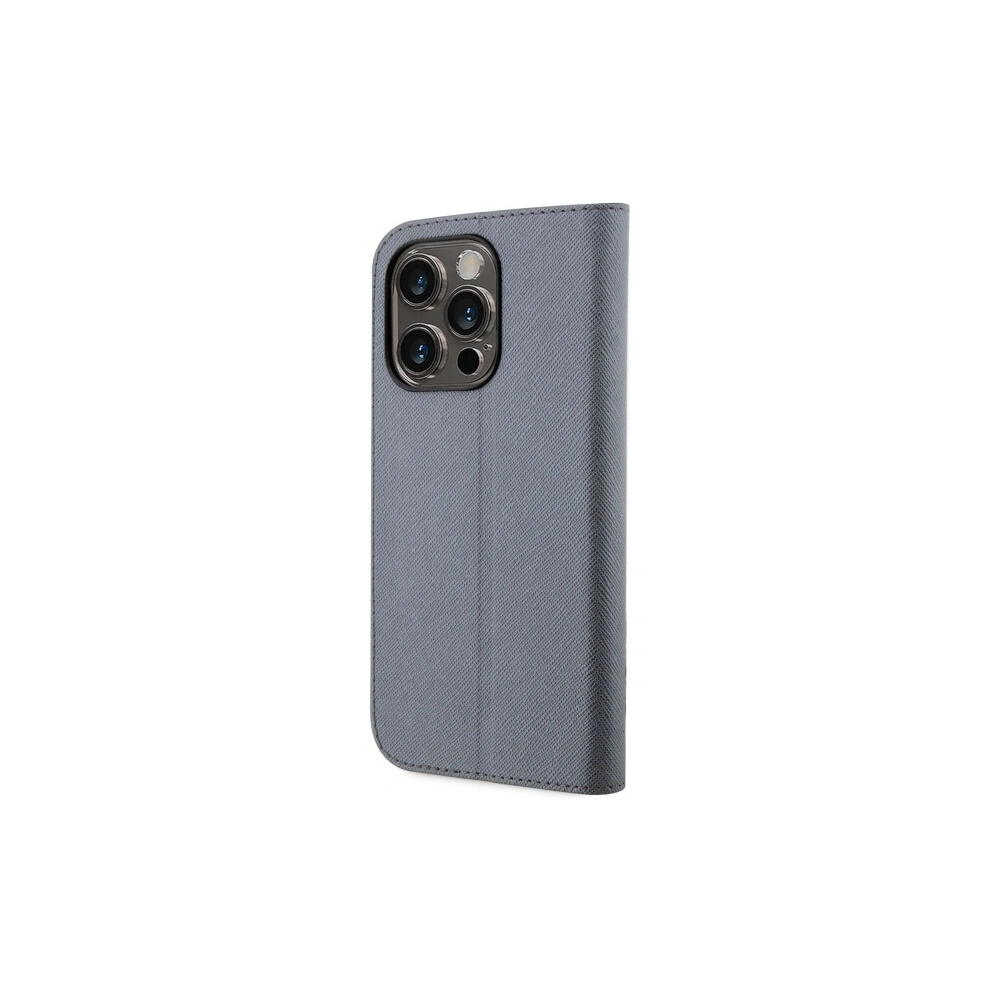 Hurtownia GSM - Etui Karl Lagerfeld KLBKP14LSANKCPG Apple iPhone 14 Pro husa carte argintie/silver Saffiano Karl & Choupette - KLD1529 - {ean13} - Hurt