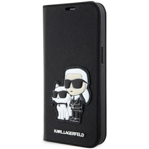 Hurtownia GSM - Etui Karl Lagerfeld KLBKP14LSANKCPK Apple iPhone 14 Pro husa neagră/c black Saffiano Karl & Choupette - KLD1530 - {ean13} - Hurt