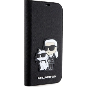 Hurtownia GSM - Etui Karl Lagerfeld KLBKP14LSANKCPK Apple iPhone 14 Pro husa neagră/c black Saffiano Karl & Choupette - KLD1530 - {ean13} - Hurt