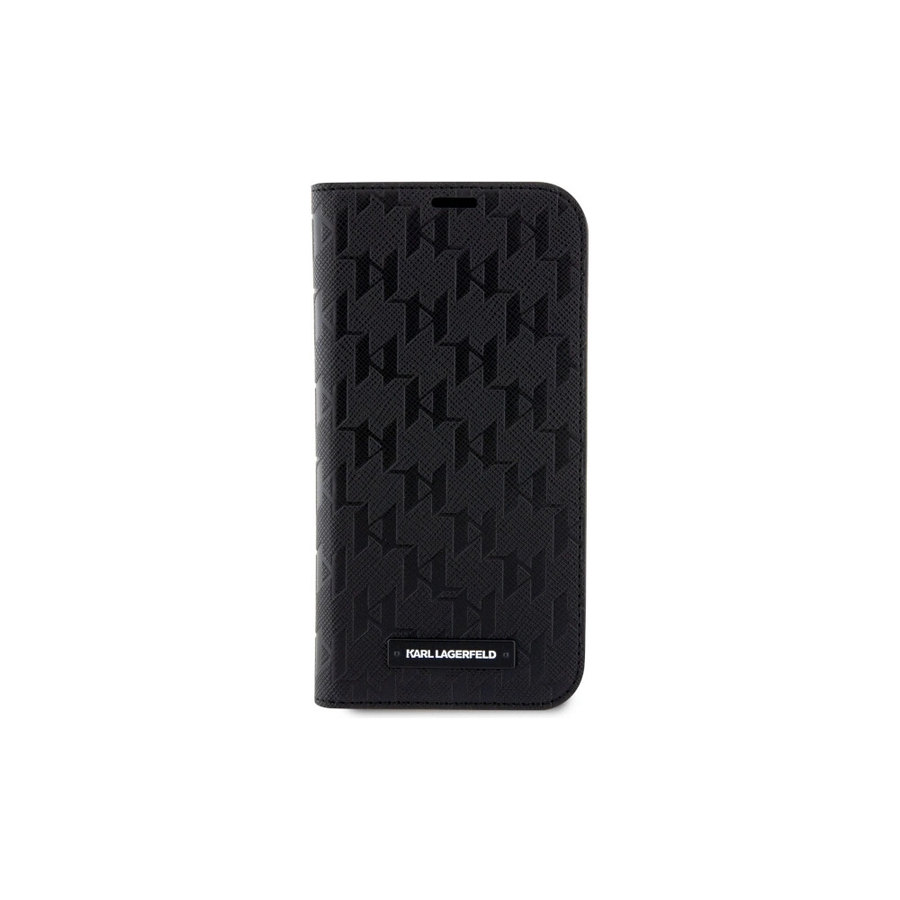 Hurtownia GSM - Etui Karl Lagerfeld KLBKP14SSAKLHPK Apple iPhone 14 bookcase negru/black Saffiano Monogram - KLD1531 - {ean13} - Hurt