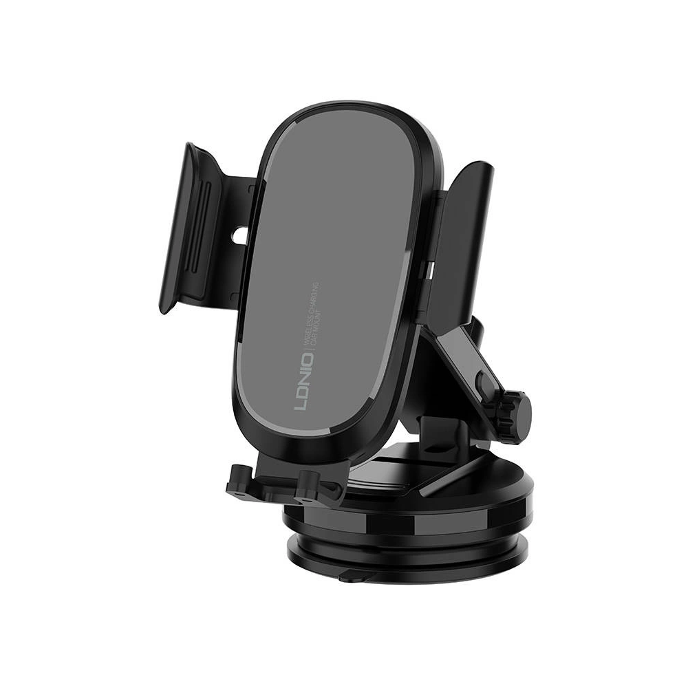 Wholesale LDNIO MW21-1 Car Mount Wireless Charger 15W (black) - LDN339 - {ean13} - Hurt