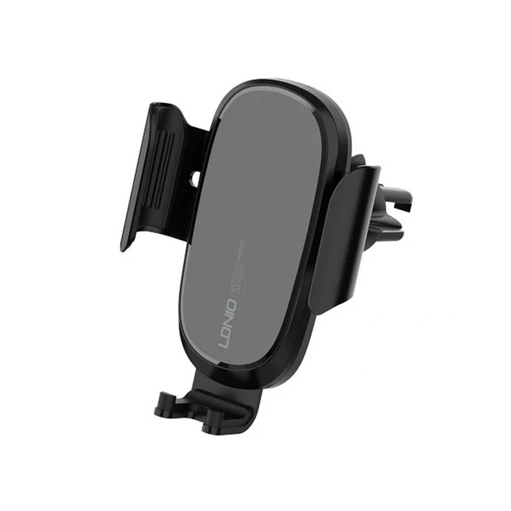 Hurtownia GSM - Auto-Halterung mit kabellosem Ladegerät LDNIO MW21 15W (schwarz) - LDN340 - {ean13} - Hurt
