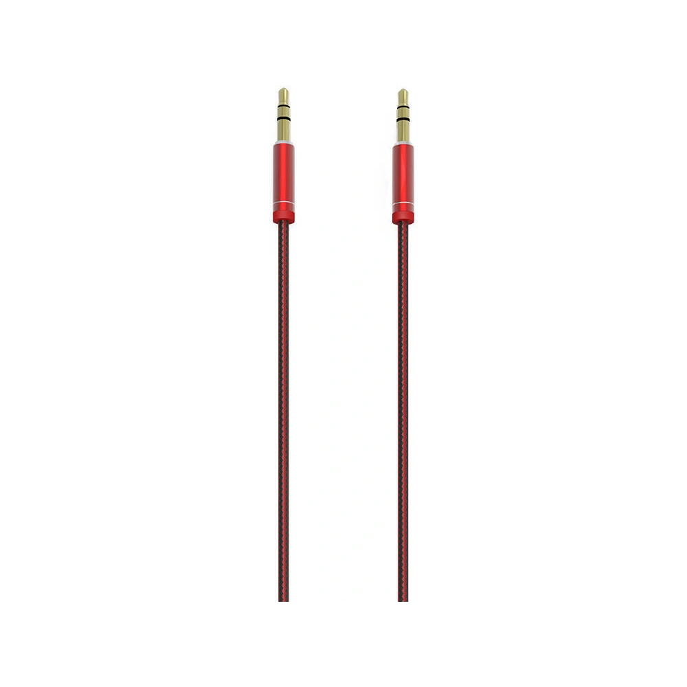 Hurtownia GSM - Audio kábel LDNIO LS-Y01 mini jack 3,5mm 1m (piros) - LDN345 - {ean13} - Hurt