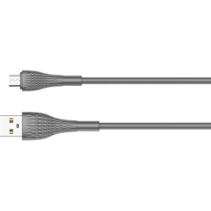 Wholesale LDNIO LS672 USB-A/microUSB 2m Cable, 30W (gray) - LDN346 - {ean13} - Hurt