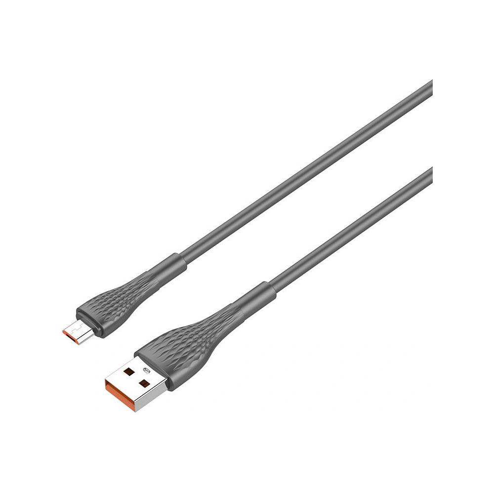 Hurtownia GSM - Cablul LDNIO LS671 USB-A/microUSB 1m, 30W (gri) - LDN347 - {ean13} - Hurt