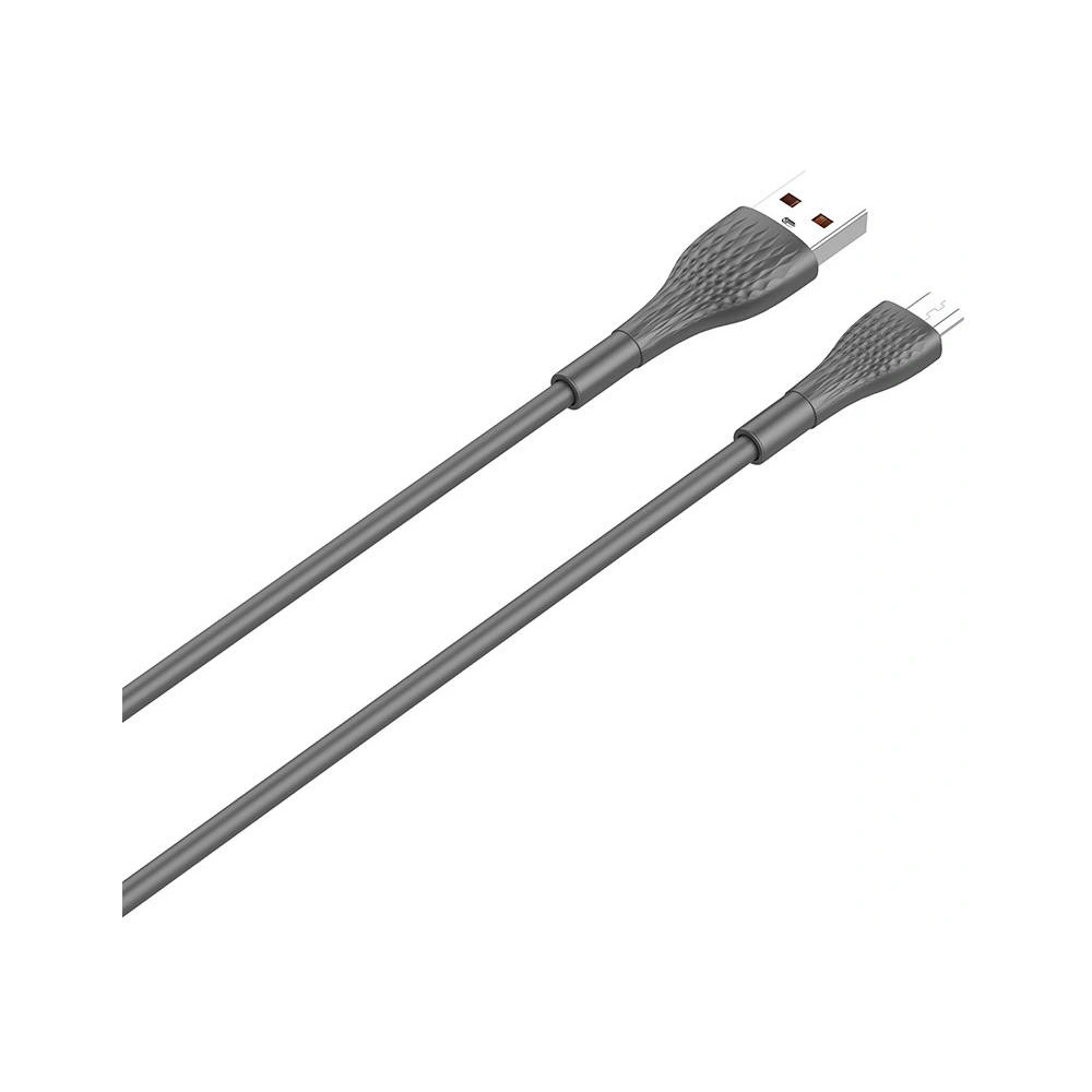 Hurtownia GSM - Kabel LDNIO LS671 USB-A/microUSB 1m, 30W (szary) - LDN347 - {ean13} - Hurt