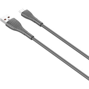 Wholesale LDNIO LS671 USB-A/microUSB 1m Cable, 30W (gray) - LDN347 - {ean13} - Hurt