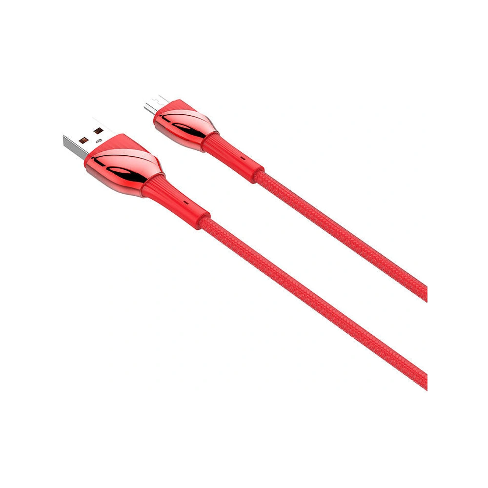 Hurtownia GSM - Kabel LDNIO LS662 USB-A/microUSB 2m, 30W (czerwony) - LDN348 - {ean13} - Hurt