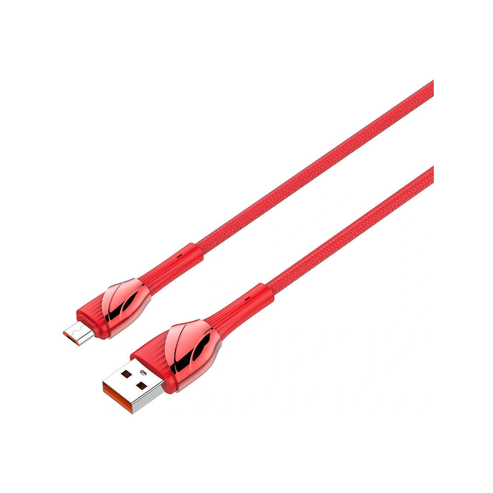 Hurtownia GSM - Kabel LDNIO LS662 USB-A/microUSB 2m, 30W (czerwony) - LDN348 - {ean13} - Hurt