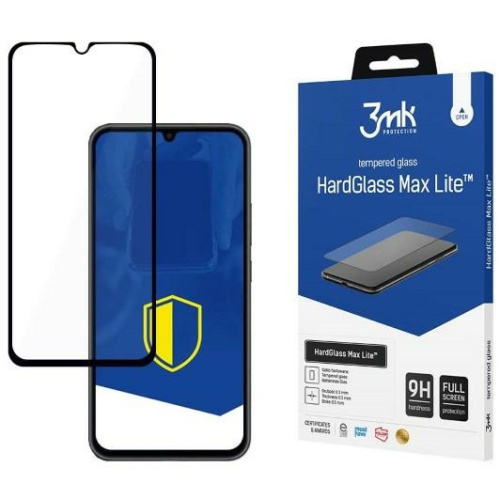 Hurtownia 3MK - 5903108518369 - 3MK4836 - Szkło hartowane 3MK HardGlass Max Lite Samsung Galaxy A34 5G czarne - B2B homescreen