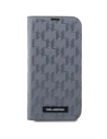 Hurtownia GSM - Etui Karl Lagerfeld KLBKP14XSAKLHPG Apple iPhone 14 Pro Max Buchhülle silber Saffiano Monogram - KLD1534 - {ean13} - Hurt
