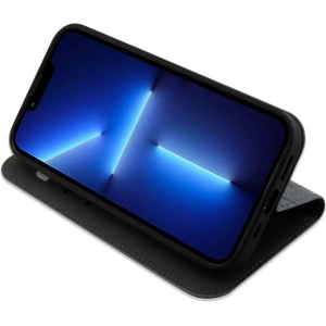 Etui Karl Lagerfeld KLBKP14XSAKLHPG Apple iPhone 14 Pro Max bookcase srebrny/silver Saffiano Monogram