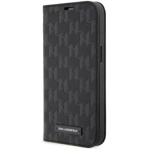 Hurtownia GSM - Etui Karl Lagerfeld KLBKP14XSAKLHPK Apple iPhone 14 Pro Max Buchhülle schwarz Saffiano Monogram - KLD1535 - {ean13} - Hurt