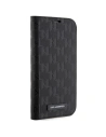 Hurtownia GSM - Etui Karl Lagerfeld KLBKP14XSAKLHPK Apple iPhone 14 Pro Max bookcase negru/black Saffiano Monogram - KLD1535 - {ean13} - Hurt