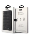 Hurtownia GSM - Etui Karl Lagerfeld KLBKP14XSAKLHPK Apple iPhone 14 Pro Max bookcase negru/black Saffiano Monogram - KLD1535 - {ean13} - Hurt