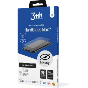 Hurtownia GSM - Sticlă întărită 3MK HardGlass Max Privacy Apple iPhone 7/8 neagră - 3MK4839 - {ean13} - Hurt