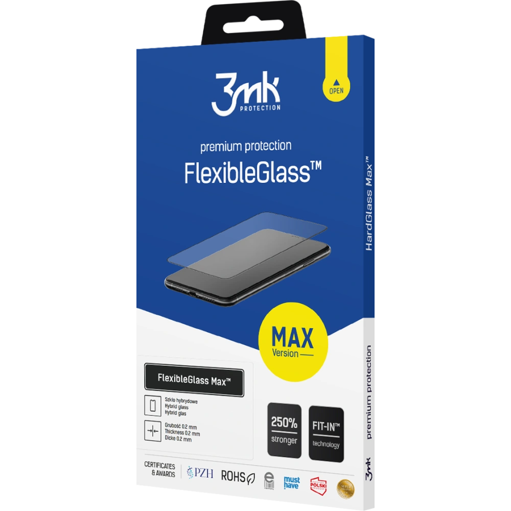 Wholesale 3MK FlexibleGlass Max Samsung Galaxy A22 5G black - 3MK4821 - {ean13} - Hurt