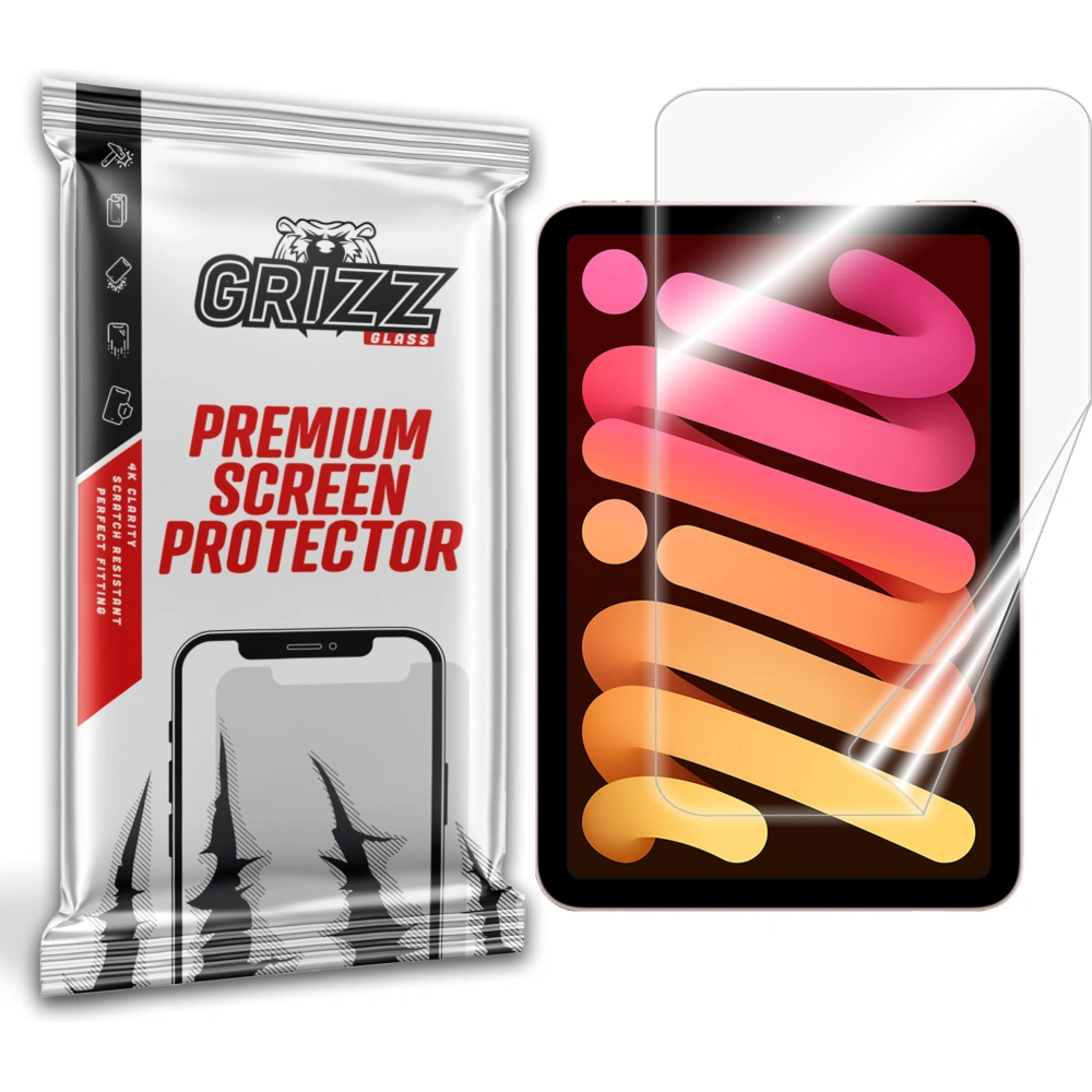 Hurtownia GSM - GrizzGlass Apple Keramikfolie CeramicFilm für iPad mini 2021 (6. Generation) / iPad mini 8.3" 2024 7gen - GRZ4487 - {ean13} - Hurt