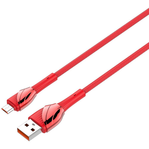 LDNIO Distributor - 6933138700211 - LDN349 - LDNIO LS661 USB-A/microUSB cable 1m, 30W (red) - B2B homescreen