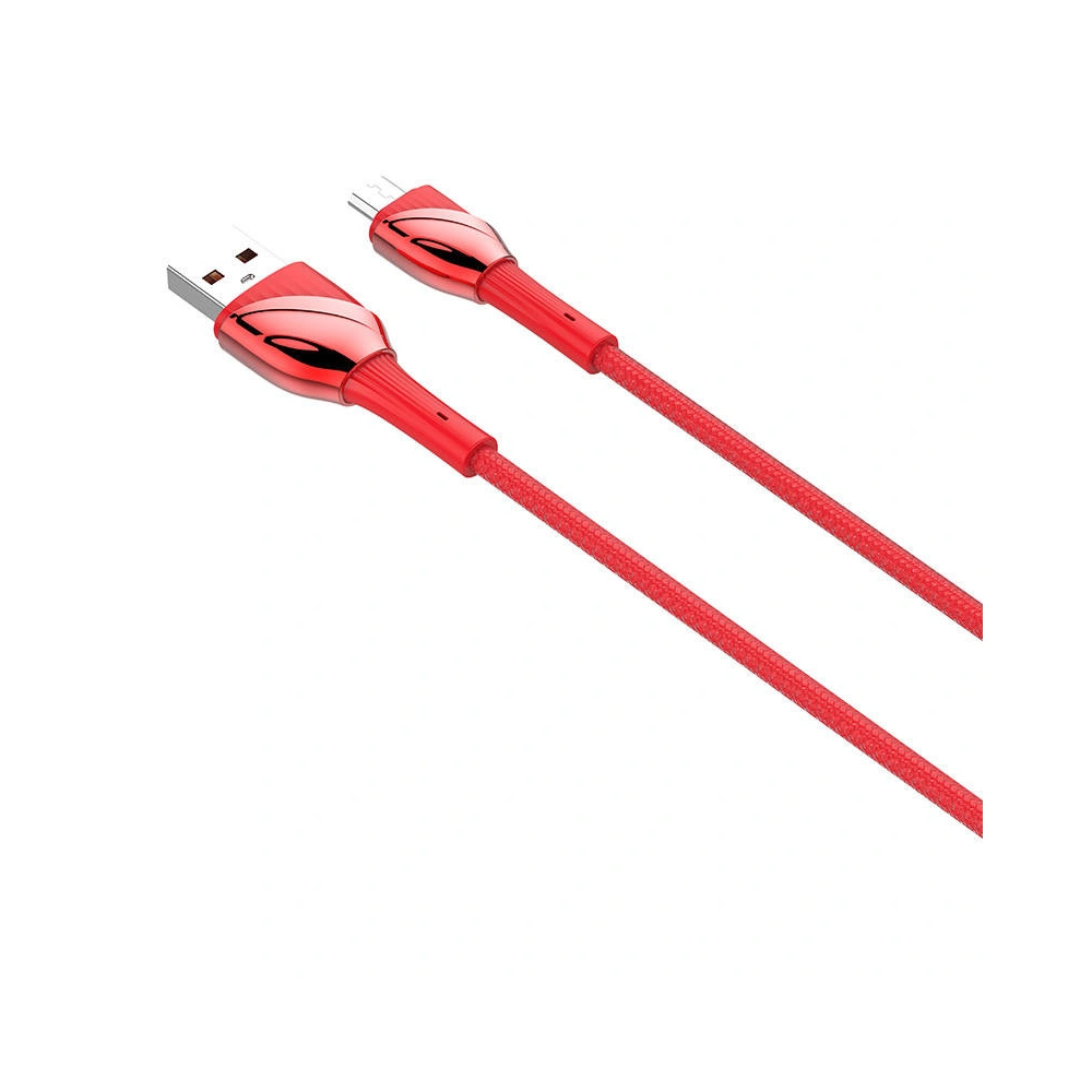 Hurtownia GSM - Cablul LDNIO LS661 USB-A/microUSB 1m, 30W (roșu) - LDN349 - {ean13} - Hurt